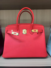 Load image into Gallery viewer, London 35 Large Size Birkin Style Top Handle Bag - Real Leather Version