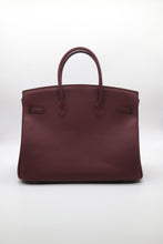 Load image into Gallery viewer, London 35 Large Size Birkin Style Top Handle Bag - Real Leather Version