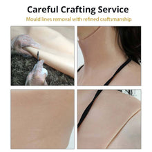 Load image into Gallery viewer, Cross-love Cross Dress Female Silicone Wearable D Cup Body Suit with Lower Ankle-length Trousers with Long Sleeve for Cosplay Costume