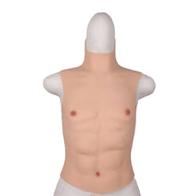 Load image into Gallery viewer, Cross-Love Cross Dress S/L Size Realistic Crop Top Silicone Wearable Upper Muscle Body Form