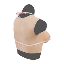 Load image into Gallery viewer, High Realistic Silicone B cup Round Collar Non-Sleeve Female Upper Body Form