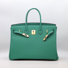 Load image into Gallery viewer, London 35 Large Size Birkin Style Top Handle Bag - Real Leather Version
