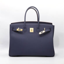 Load image into Gallery viewer, London 25 Size Birkin Style Top Handle Bag - Real Leather Version
