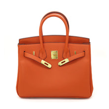 Load image into Gallery viewer, London 35 Large Size Birkin Style Top Handle Bag - Real Leather Version

