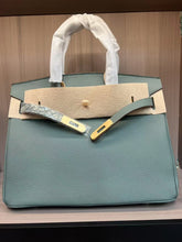 Load image into Gallery viewer, London 30 Size Birkin Style Top Handle Bag - Real Leather Version
