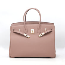 Load image into Gallery viewer, London 25 Size Birkin Style Top Handle Bag - Real Leather Version
