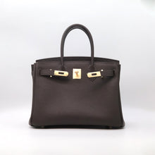 Load image into Gallery viewer, London 30 Size Birkin Style Top Handle Bag - Real Leather Version
