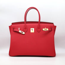 Load image into Gallery viewer, London 25 Size Birkin Style Top Handle Bag - Real Leather Version
