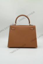 Load image into Gallery viewer, Verona 25 Kelly Style Fully Handmade Epsom Leather Brown Color Gold Hardware
