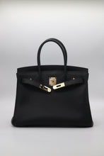 Load image into Gallery viewer, London 35 Large Size Birkin Style Top Handle Bag - Real Leather Version
