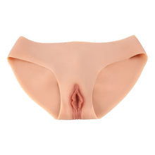Load image into Gallery viewer, Cross-Love Crossdress Female Realistic Penetrable Vagina Wearable Silicone Briefs Knickers Pants with Vagina Butt and Hip Enhanced Effect
