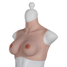Load image into Gallery viewer, 2022 New-arrival Cross-Love Crossdresser Caucasian Silicone Wearable D Cup RealSkin 3.0 Breast Form
