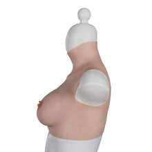 Load image into Gallery viewer, 2022 New-arrival Cross-Love Crossdresser Caucasian Silicone Wearable D Cup RealSkin 3.0 Breast Form
