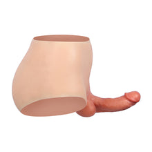 Load image into Gallery viewer, Cross-Love Cross Dress Male Musculine Girdle Wearable Lower Body Form with Hollow Silicone Penis Dildo

