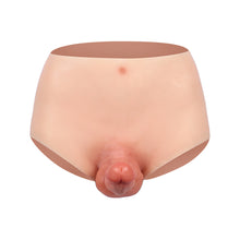Load image into Gallery viewer, Cross-Love Cross Dress Male Musculine Girdle Wearable Lower Body Form with Solid Silicone Filled Penis Dildo

