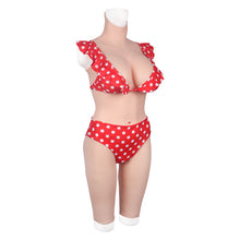 Load image into Gallery viewer, Cross-love Cross Dress Female Silicone Wearable D Cup Body Suit with Lower Capri Pants Cosplay Costume
