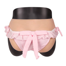 Load image into Gallery viewer, Cross-Love Crossdress Female Realistic Penetrable Vagina Wearable Silicone Briefs Knickers Pants with Vagina Butt and Hip Enhanced Effect
