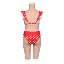 Load image into Gallery viewer, Cross-love Cross Dress Female Silicone Wearable D Cup Body Suit with Lower Capri Pants Cosplay Costume

