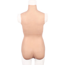 Load image into Gallery viewer, Cross-Love Cross Dress M-Size B-Cup Realistic Crop Top Briefs Silicone Wearable Body Form with Knickers Pant Bodysuit
