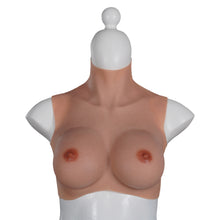 Load image into Gallery viewer, 2022 New-arrival Cross-Love Crossdresser Tanned Silicone Wearable E Cup RealSkin 3.0 Breast Form
