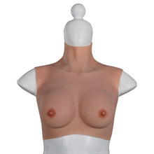 Load image into Gallery viewer, 2022 New-arrival Cross-love Cross Dresser Tanned Silicone Wearable B Cup RealSkin 3.0 Breast Form
