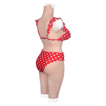 Load image into Gallery viewer, Cross-love Cross Dress Female Silicone Wearable G Cup Body Suit with Lower Capri Pants Cosplay Costume
