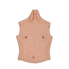 Load image into Gallery viewer, Cross-Love Cross Dress S/L Size Realistic Crop Top Silicone Wearable Upper Muscle Body Form
