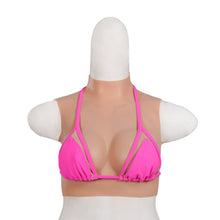Load image into Gallery viewer, Realistic B Cup High Neck Sleeveless Breast Form
