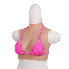 Load image into Gallery viewer, Realistic B Cup High Neck Sleeveless Breast Form
