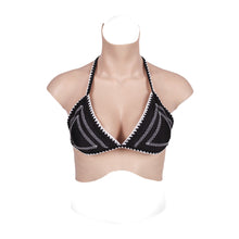 Load image into Gallery viewer, MaleTorso Caucasian B Cup High Neck Breast Form 7.0 Short Size L
