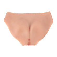 Load image into Gallery viewer, Cross-Love Crossdress Female Realistic Penetrable Vagina Wearable Silicone Briefs Knickers Pants with Vagina Butt and Hip Enhanced Effect
