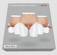 Load image into Gallery viewer, Cross-Love Cross Dress Male Musculine Girdle Wearable Lower Body Form with Solid Silicone Filled Penis Dildo
