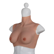 Load image into Gallery viewer, 2022 New-arrival Cross-love Cross Dresser Tanned Silicone Wearable B Cup RealSkin 3.0 Breast Form
