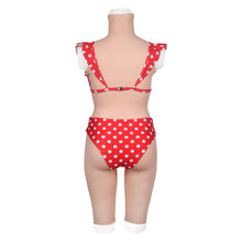Load image into Gallery viewer, Cross-love Cross Dress Female Silicone Wearable G Cup Body Suit with Lower Capri Pants Cosplay Costume
