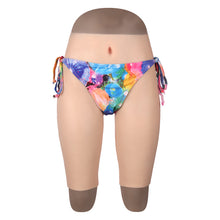 Load image into Gallery viewer, Cross-Love Crossdress Female Realistic Penetrable Vagina Wearable Silicone Pirate Shorts Fifth Pant

